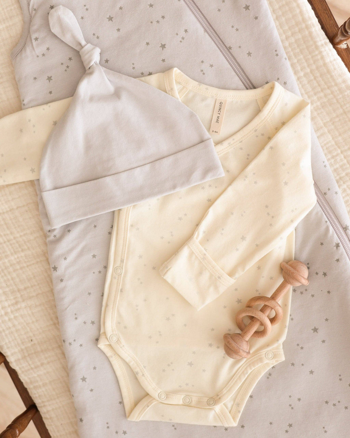 Modal Sleeping Bag - Stars, Fog