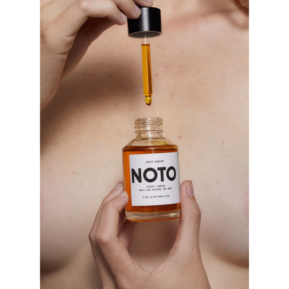 Deep Serum being applied