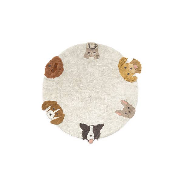WASHABLE RUG DOGS