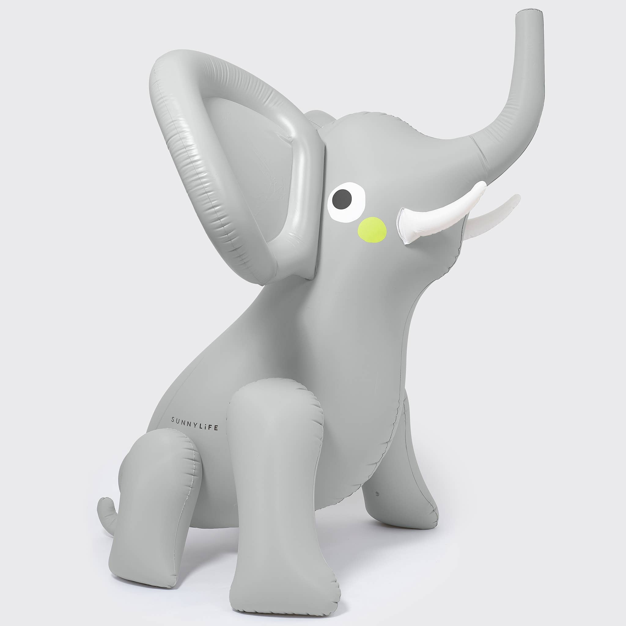 Inflatable Giant Sprinkler Eli the Elephant Grey