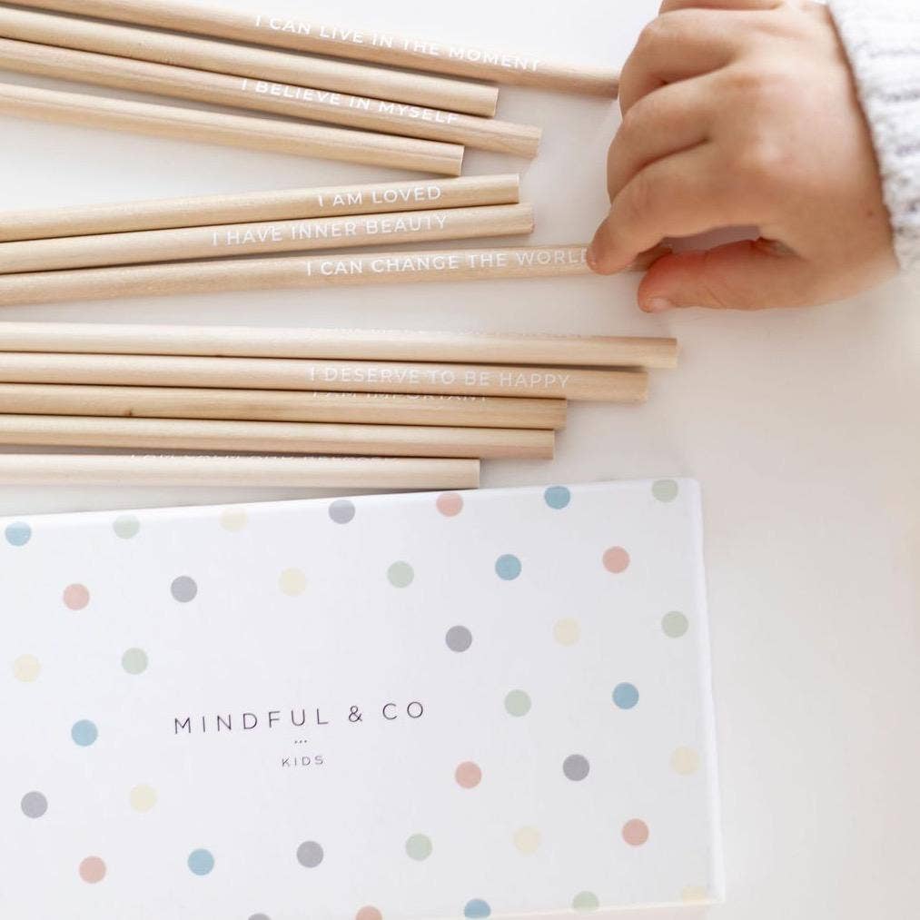 Affirmation Coloring Pencils, Confidence Set