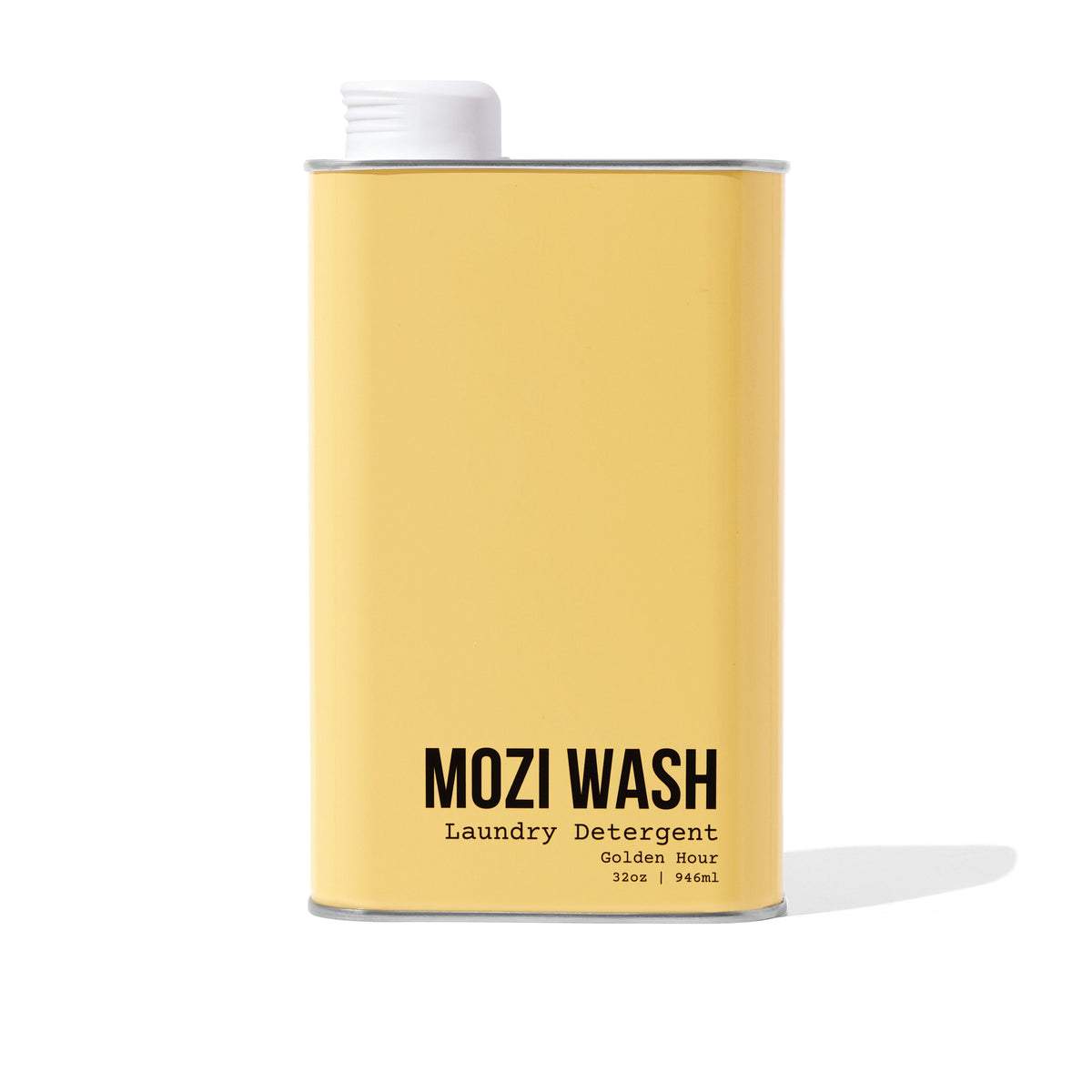 Mozi Wash Golden Hour laundry detergent tin