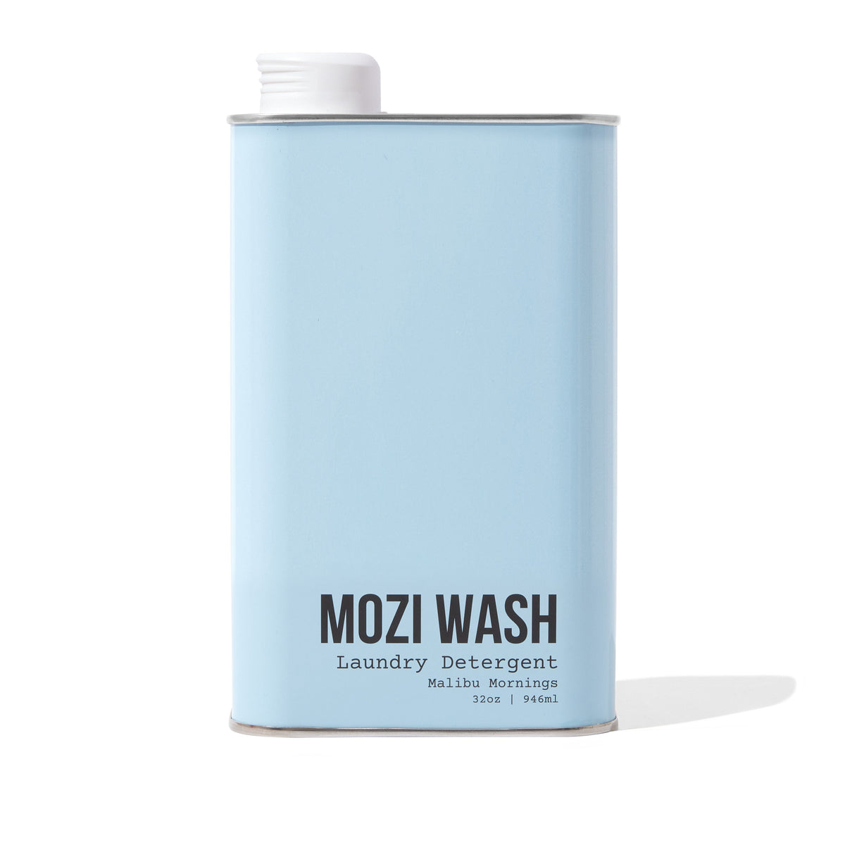 Mozi Wash Malibu Mornings laundry detergent tin