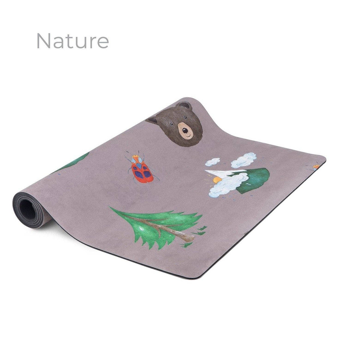 Kids Yoga Mat, Nature Print