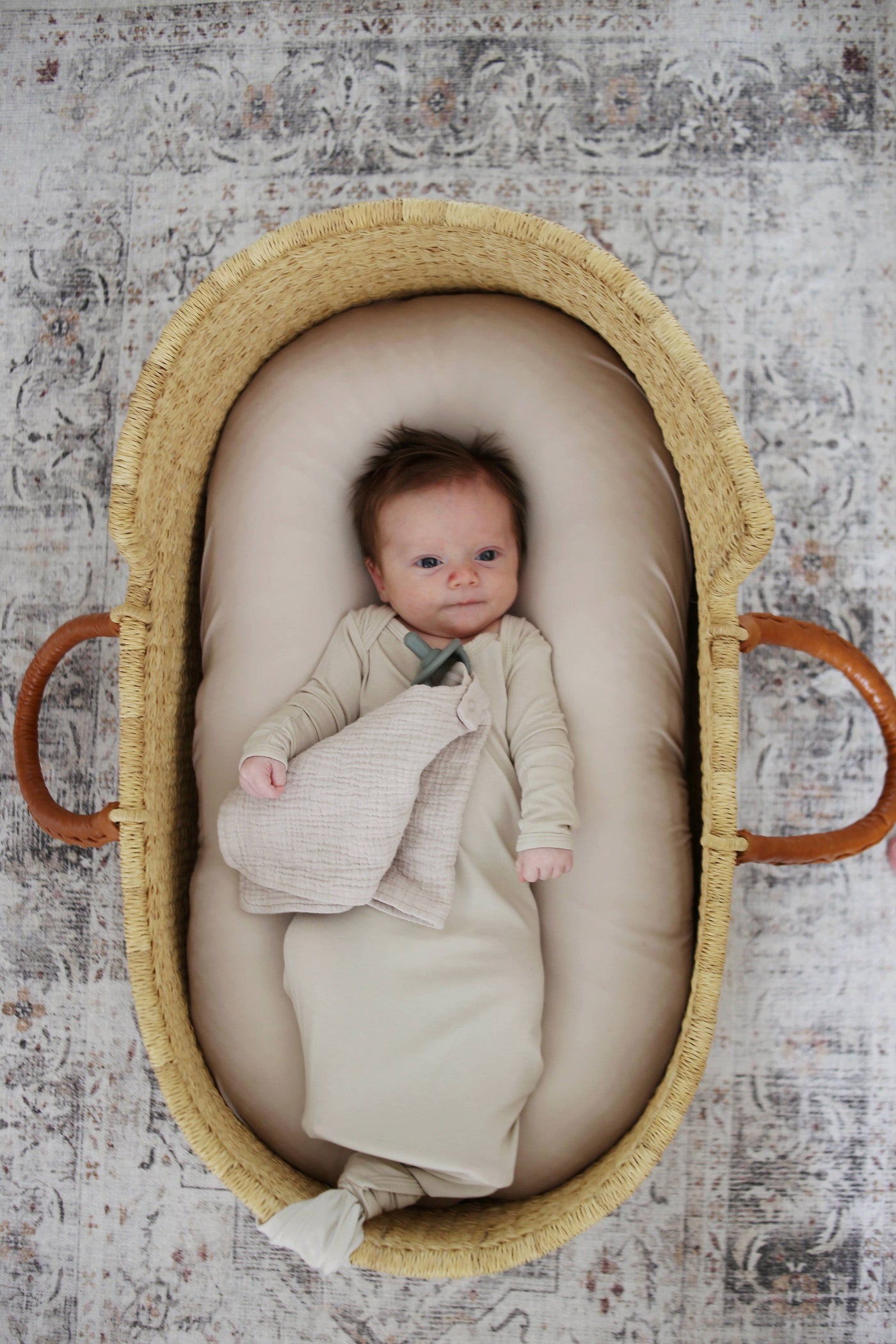 Bamboo Knotted Gown - Natural