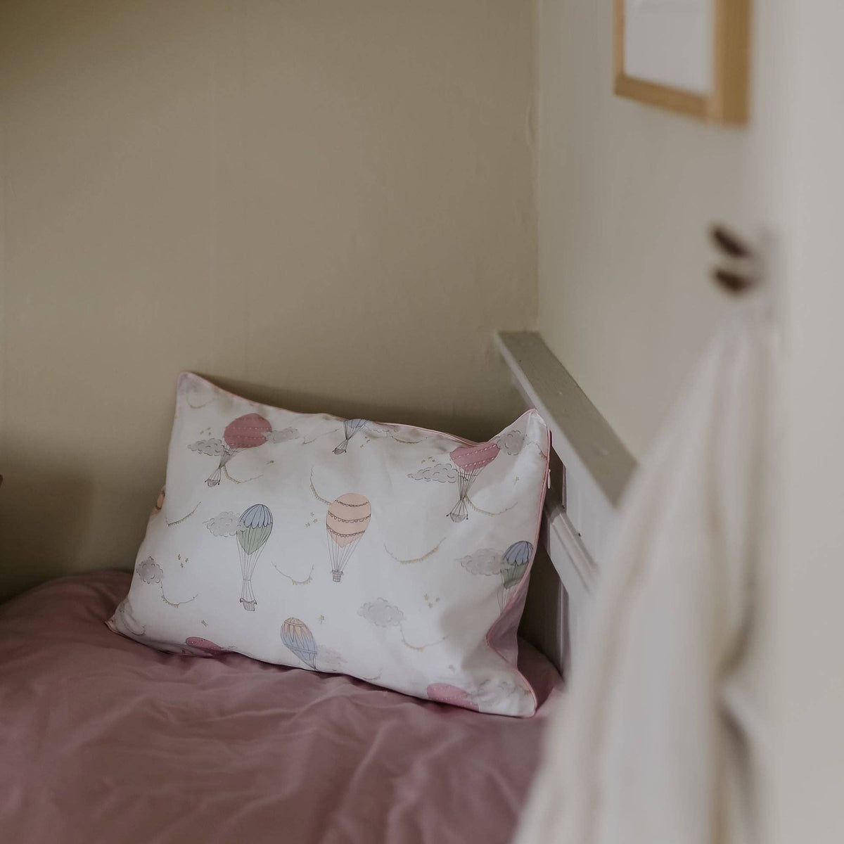 Touch the Sky Toddler Pillow Set, Pink