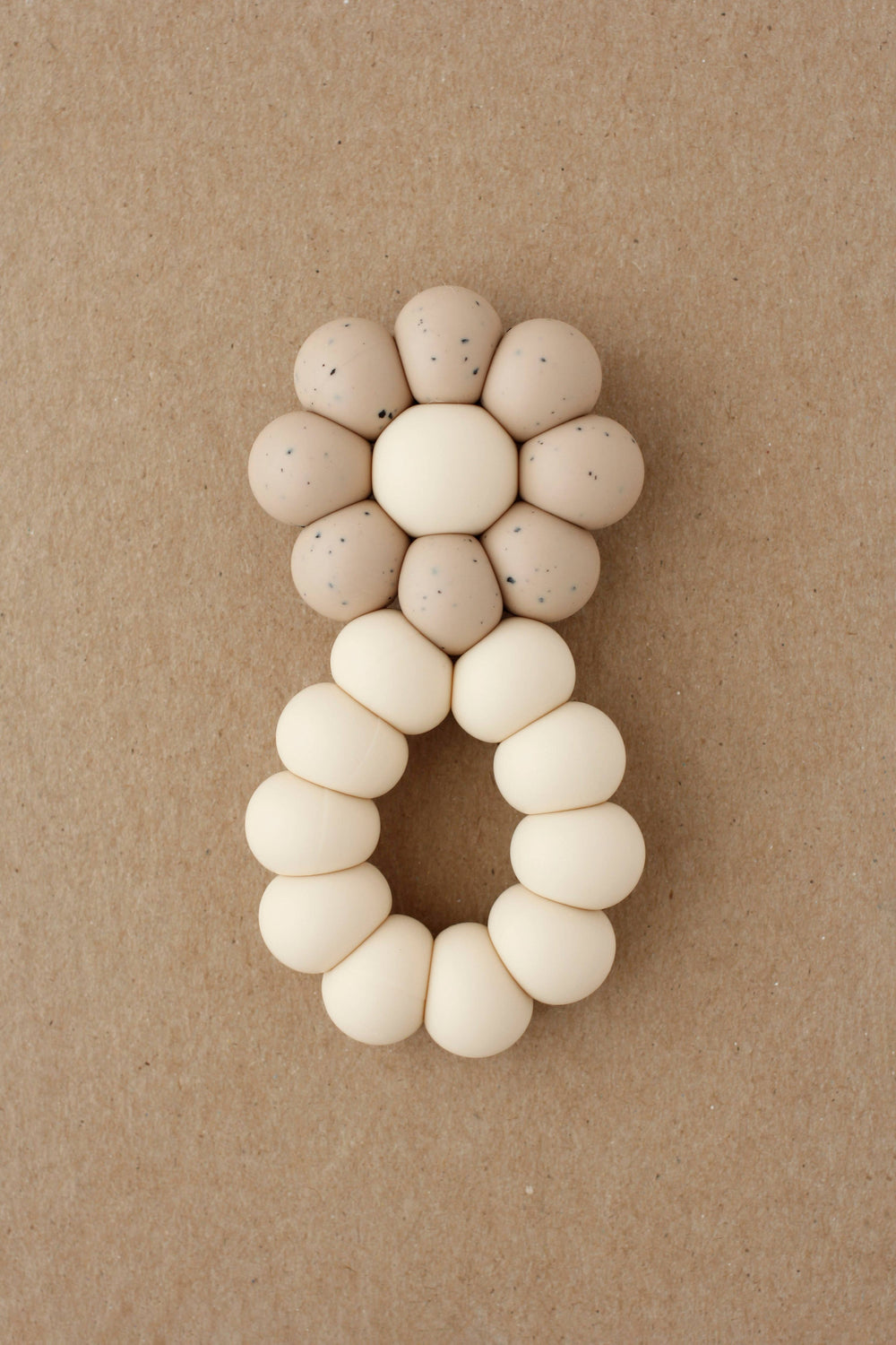 Freezer Teether, Chamomile in Speckled Vanilla