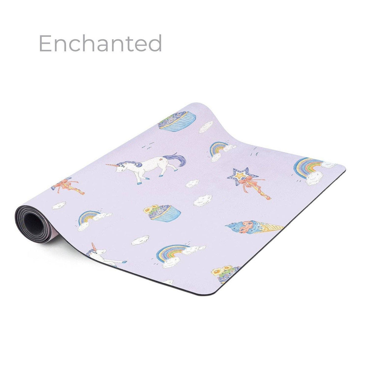 Kids Yoga Mat, Enchanted Print