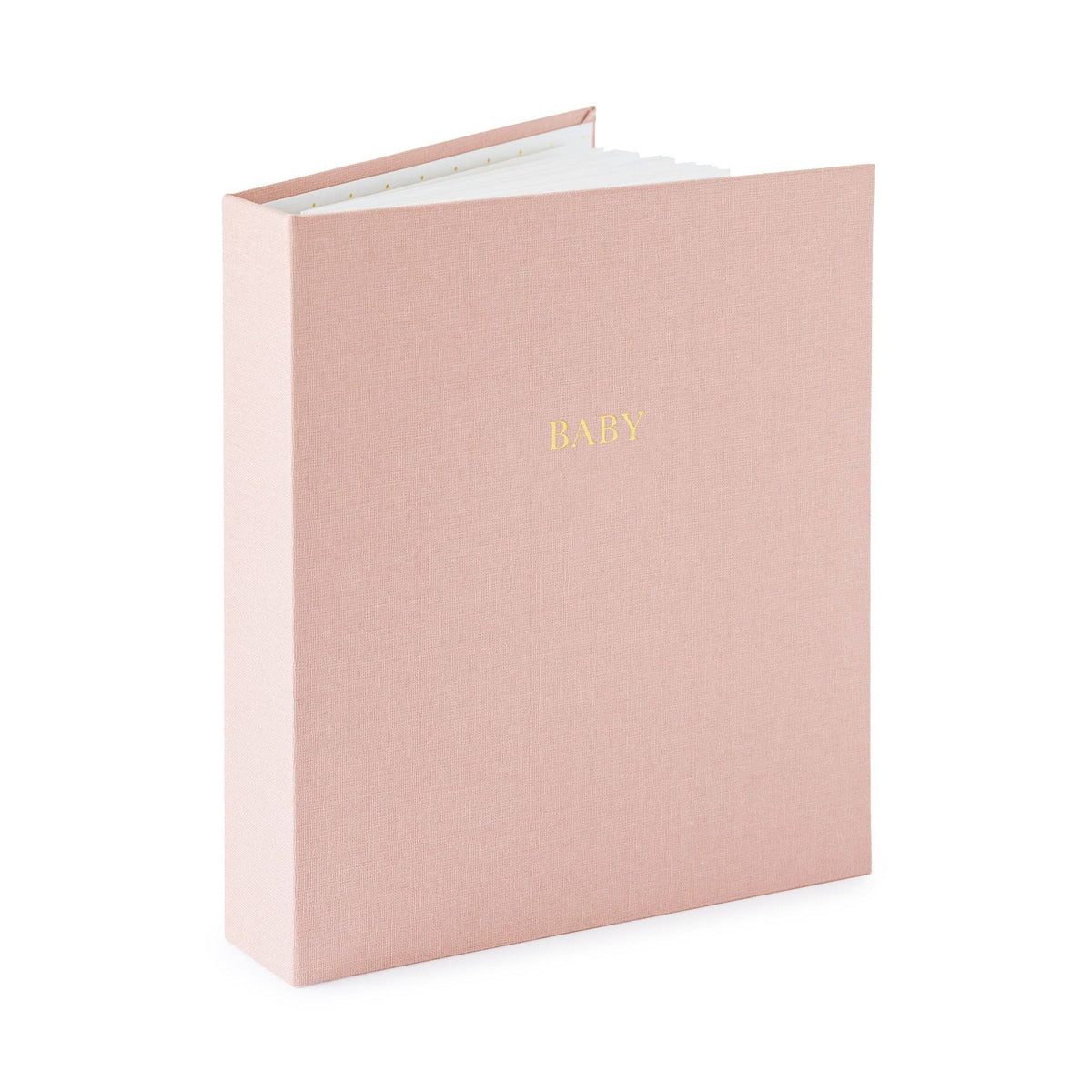 Baby Book - Rose Linen/ Pale Pink