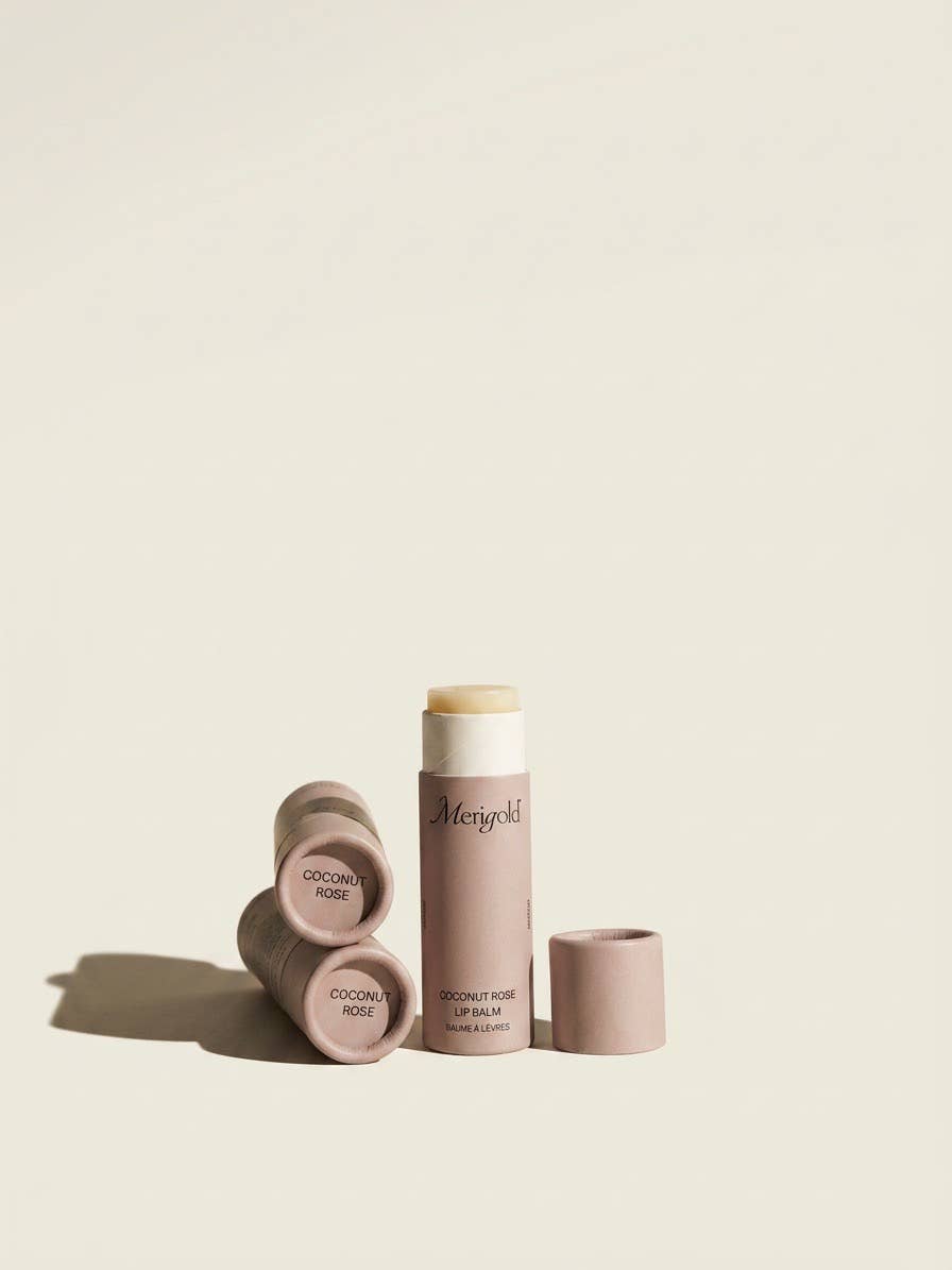 Merigold Coconut Rose Lip Balm