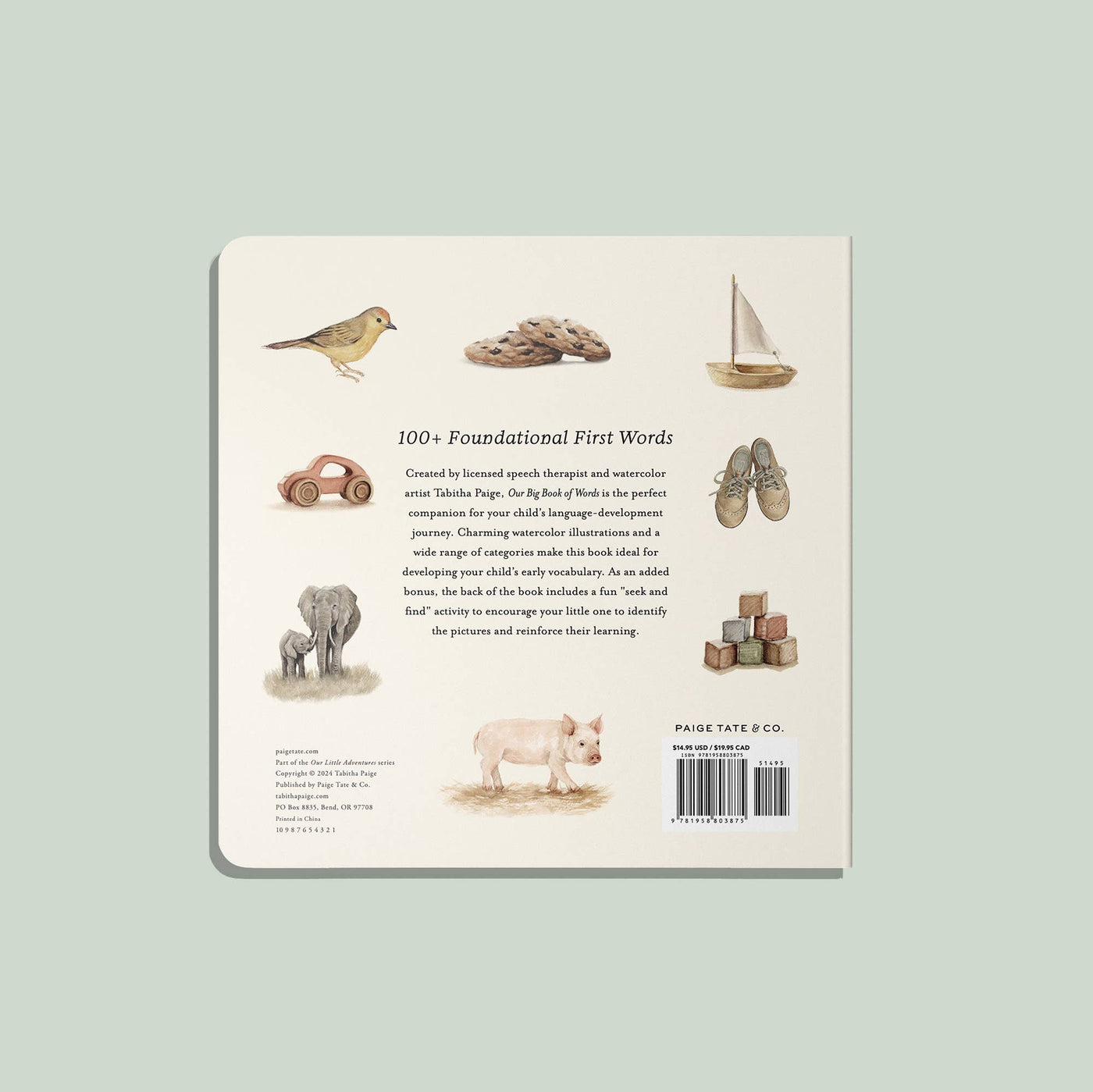 Our Big Book of First Words (Baby Board Book)