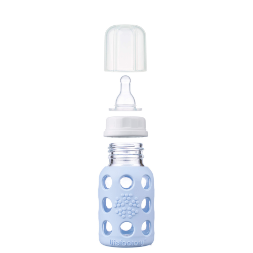 4oz Glass Baby Bottle, Blanket