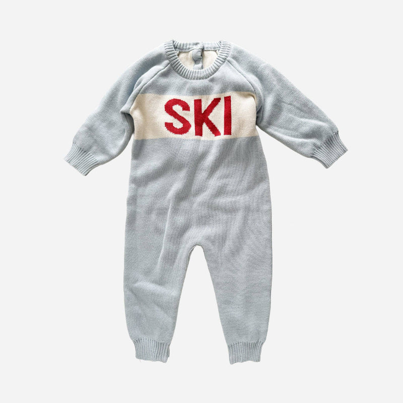 Ski Sweater Knit Romper
