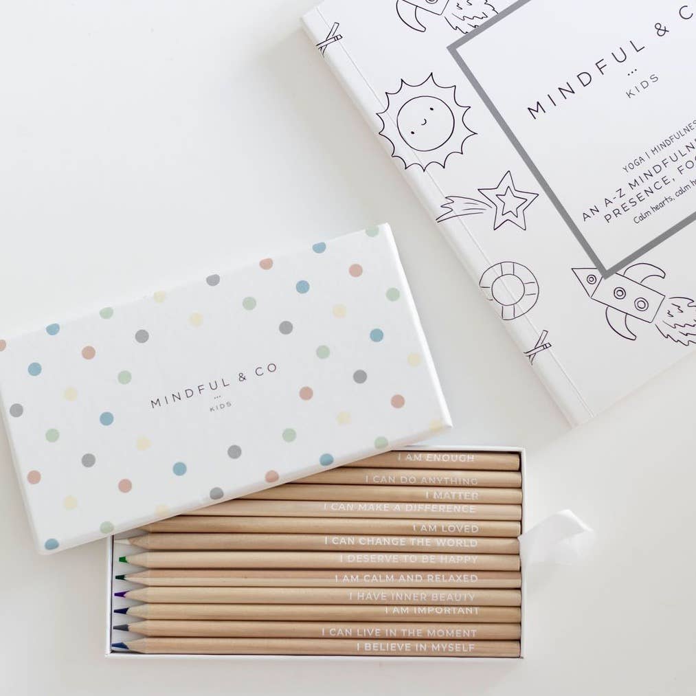 Affirmation Coloring Pencils, Confidence Set