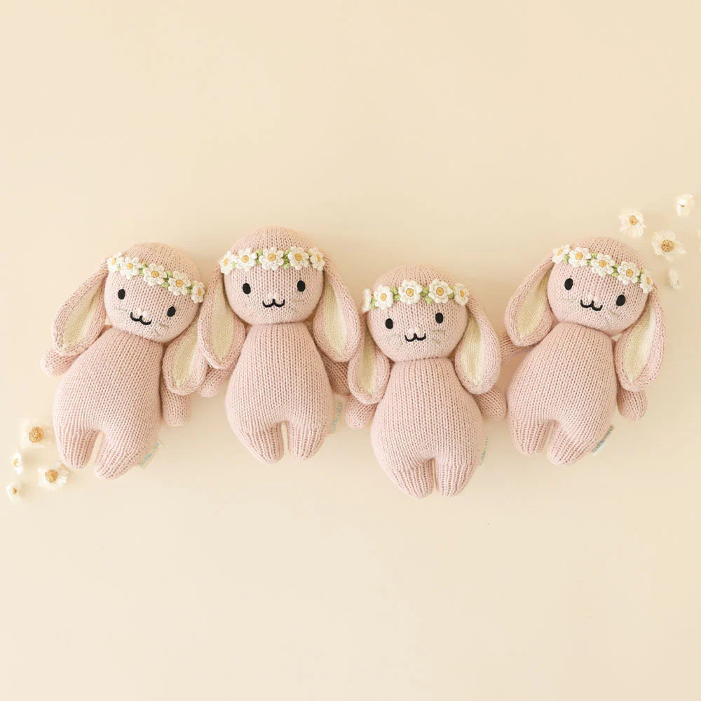 Baby Bunny, Rose with Ivory Floral