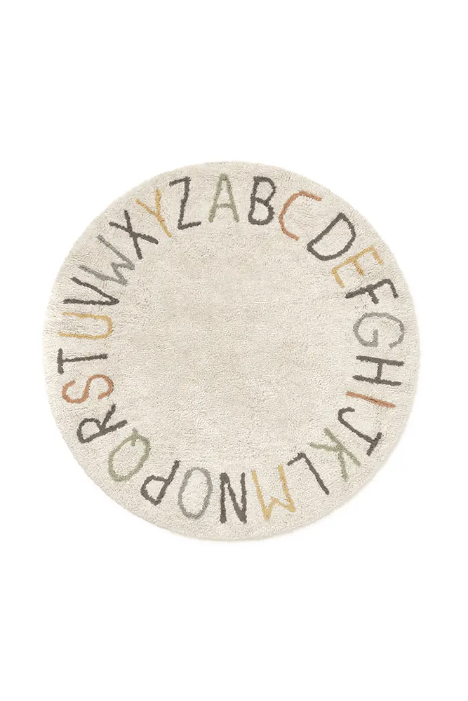 Washable Play Rug ABC