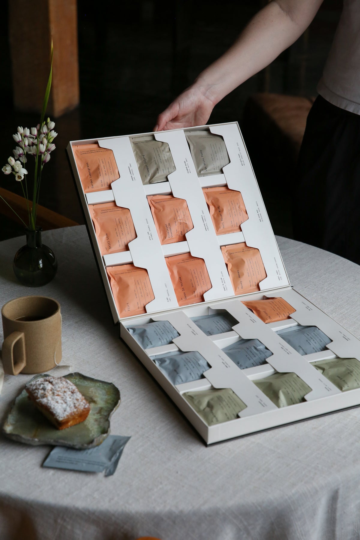 Dona Tea Library, styled