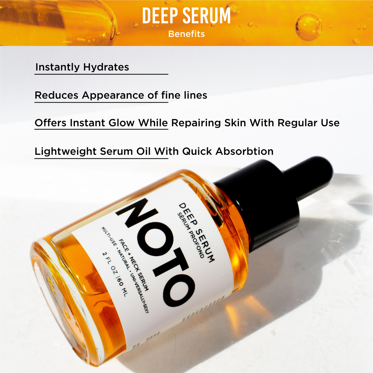 Deep Serum bottle with box