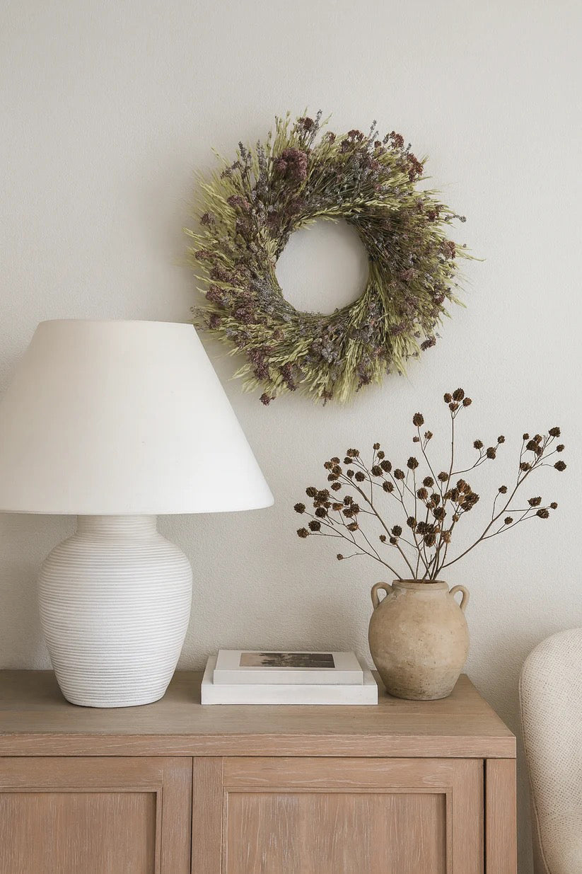 Beatrice Dried Lavender and Oregano Wreath