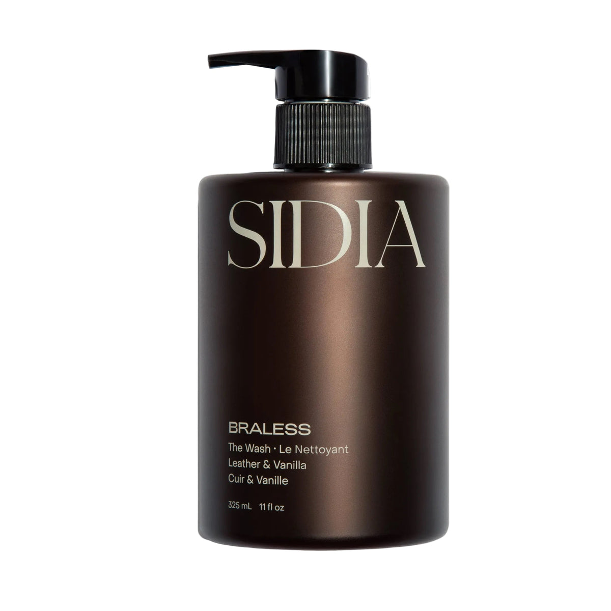 SIDIA BRALESS Body Wash pump bottle