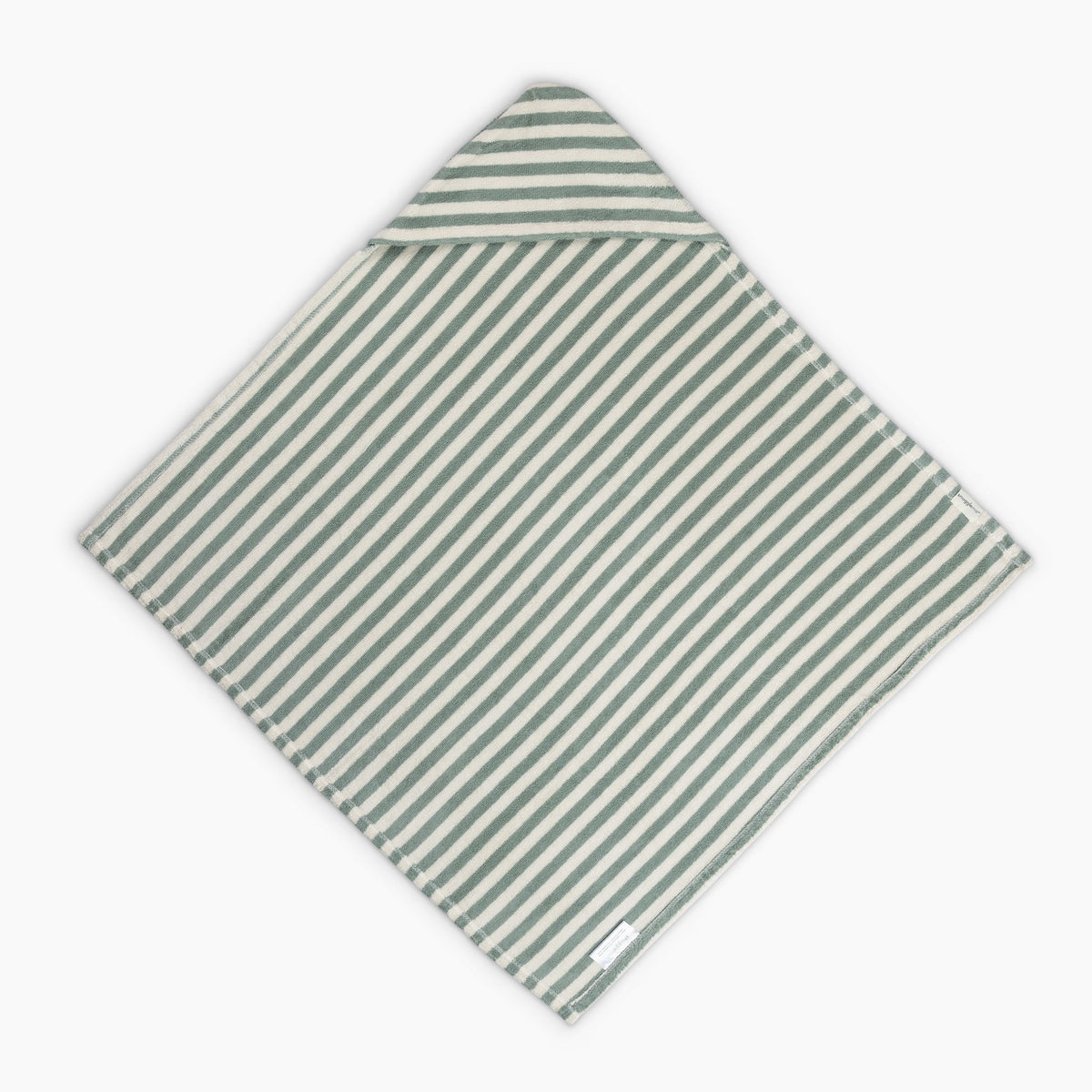 Hooded Towel in Slate, hood detail