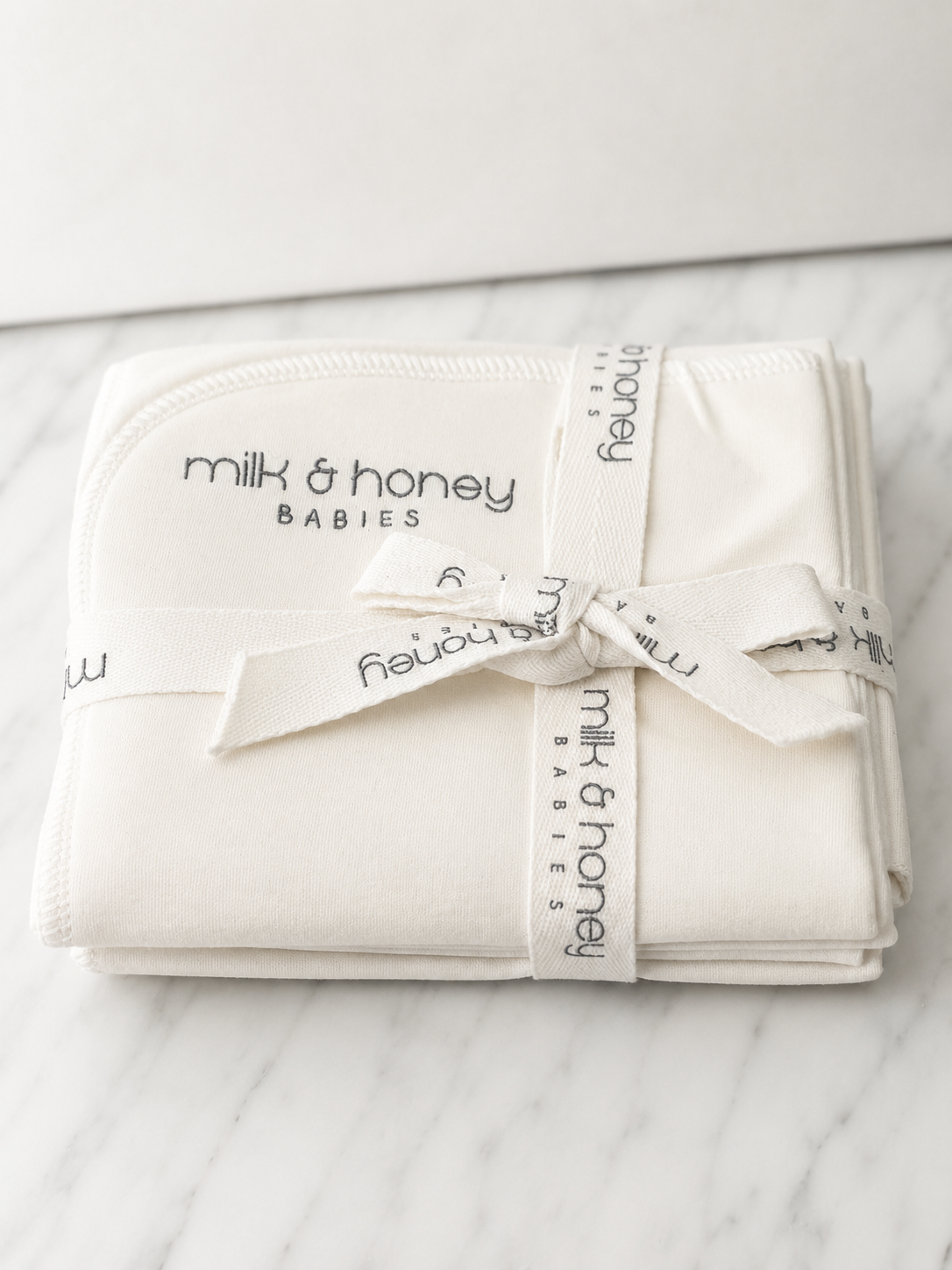 The Organic Burp Cloth, Set of Four