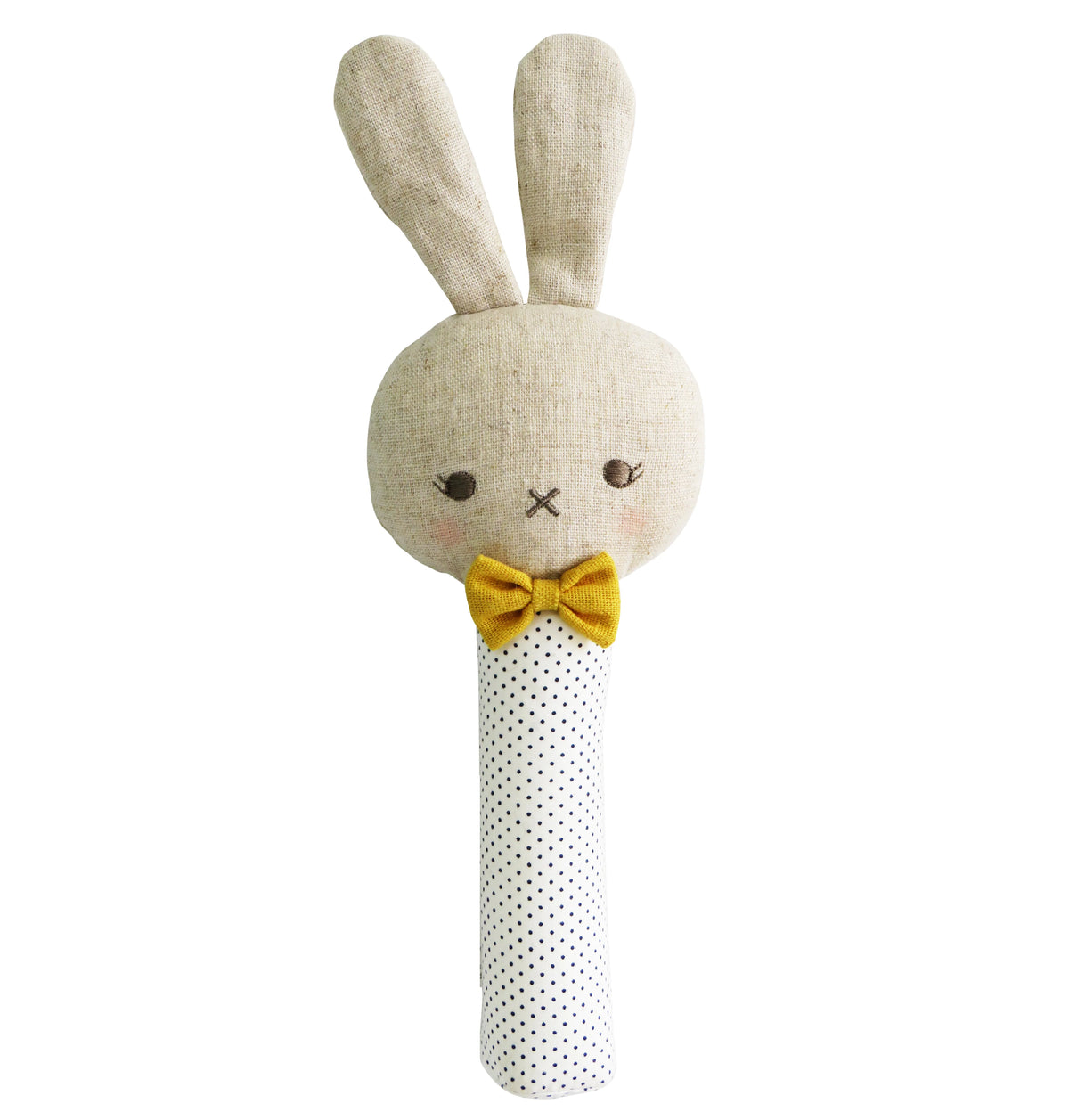 Roberta Bunny Squeaker Spot Pink