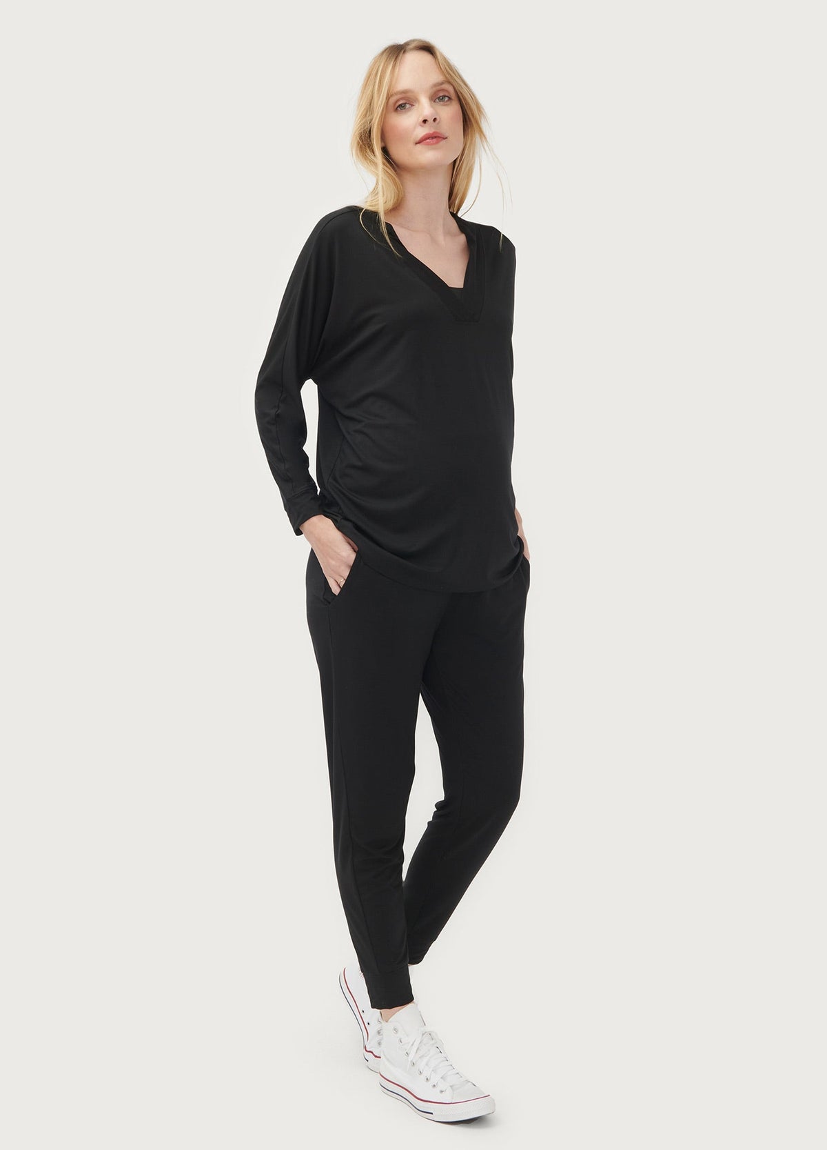 The Visitor Top and Over/Under Easy Pant from the HATCH Hospital Departure Edit