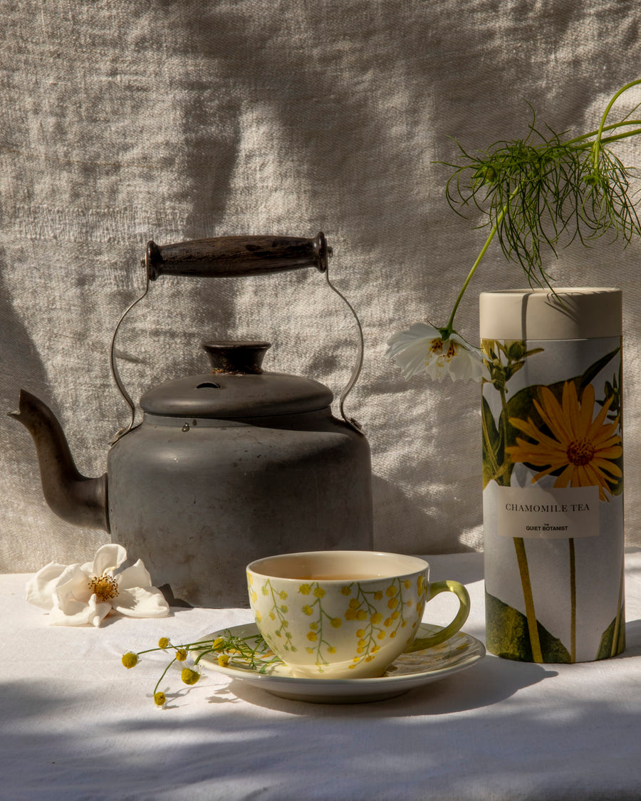 The Quiet Botanist, Chamomile Tea Gift Set, 4