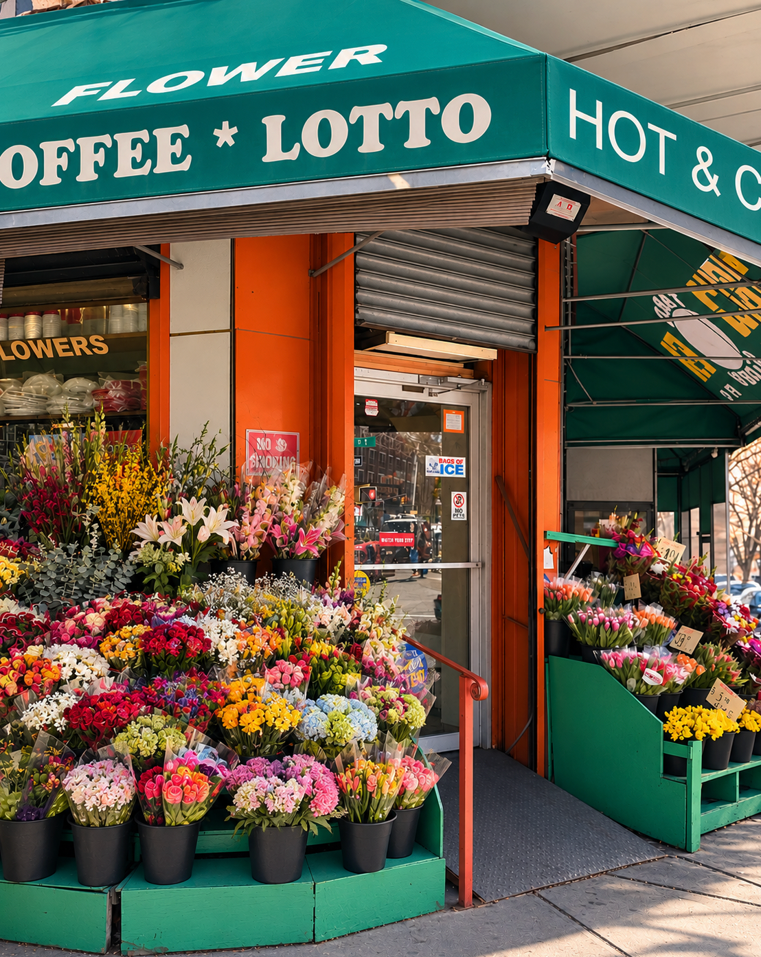 Bodega Flowers candle box