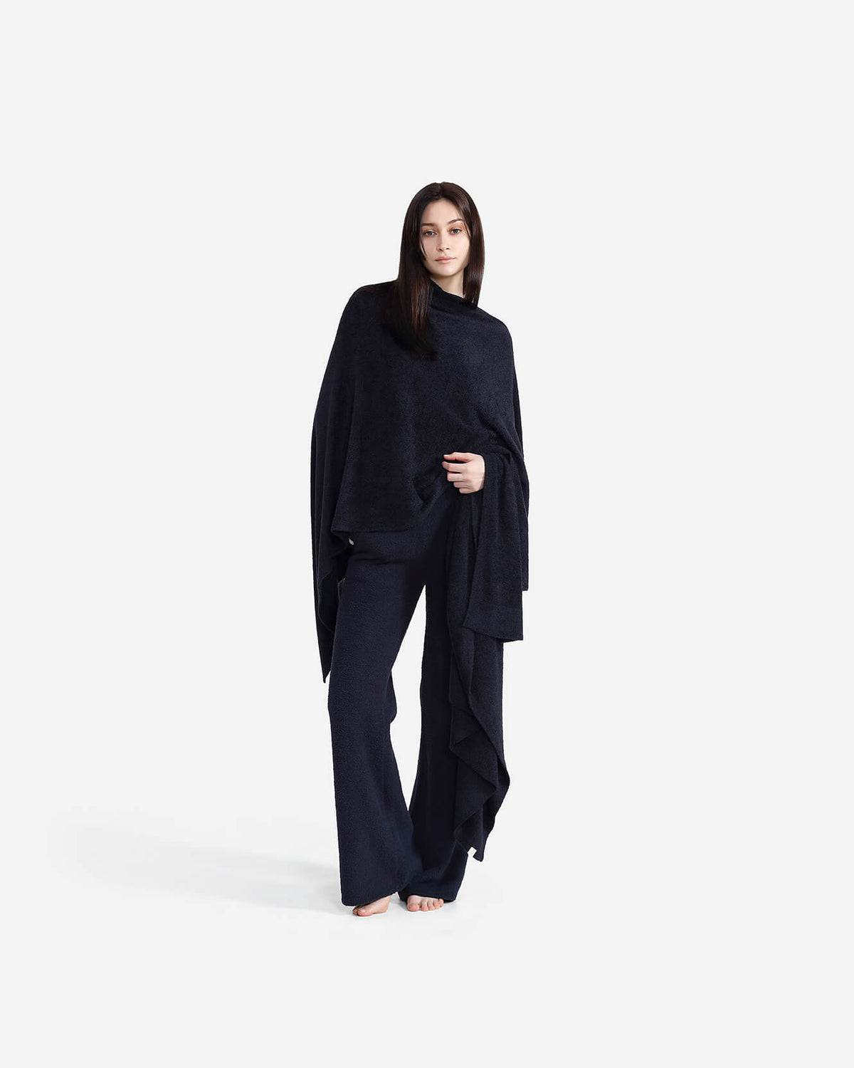 Sunday Citizen Cloud Cool Poncho in coal