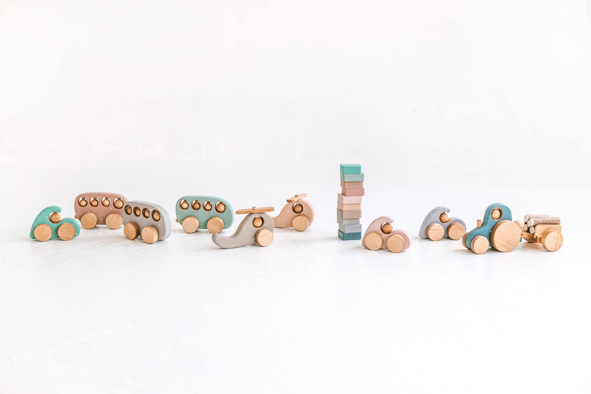 Handmade Wooden Helicopter Toy: Proper
