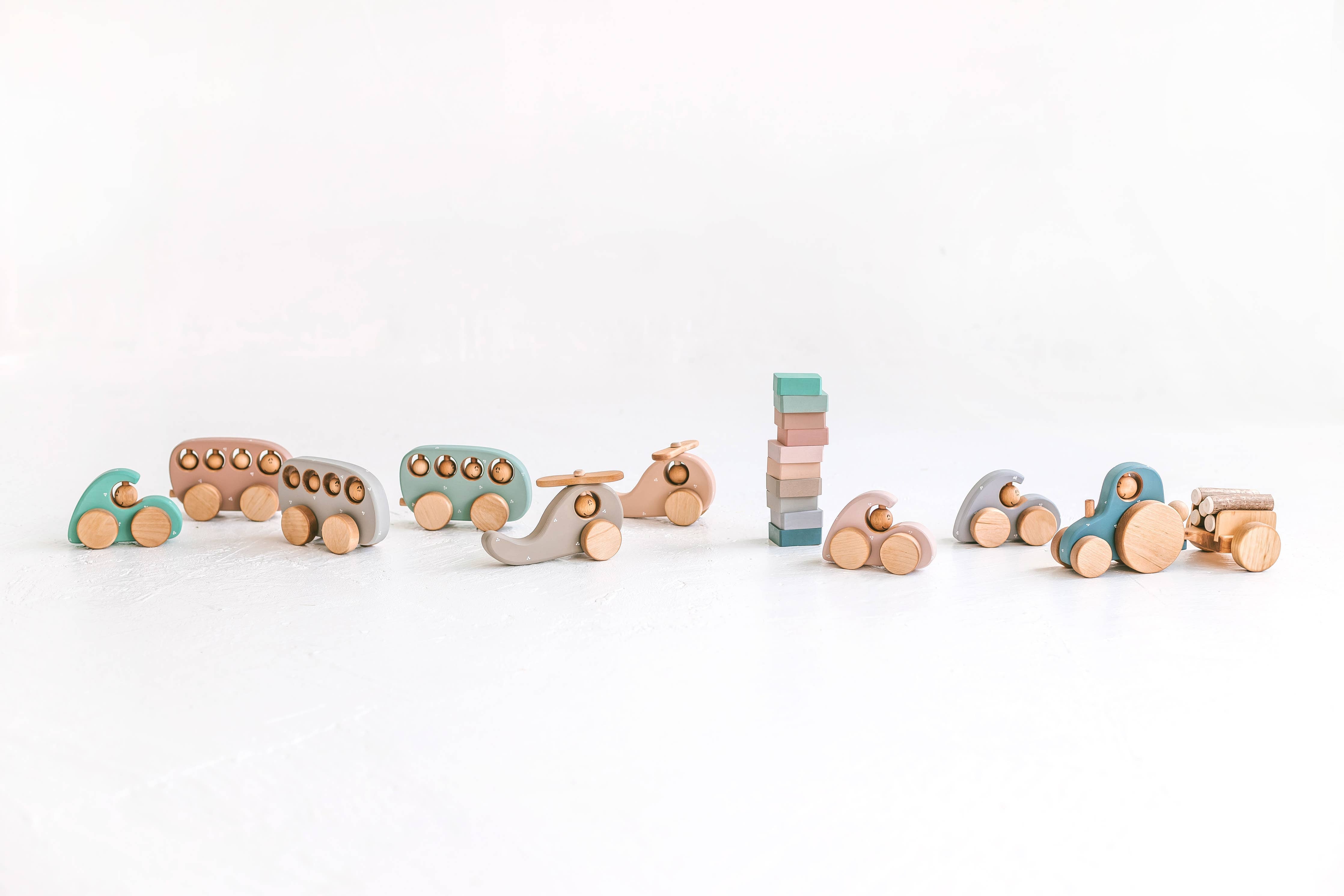Handmade Wooden Helicopter Toy: Proper