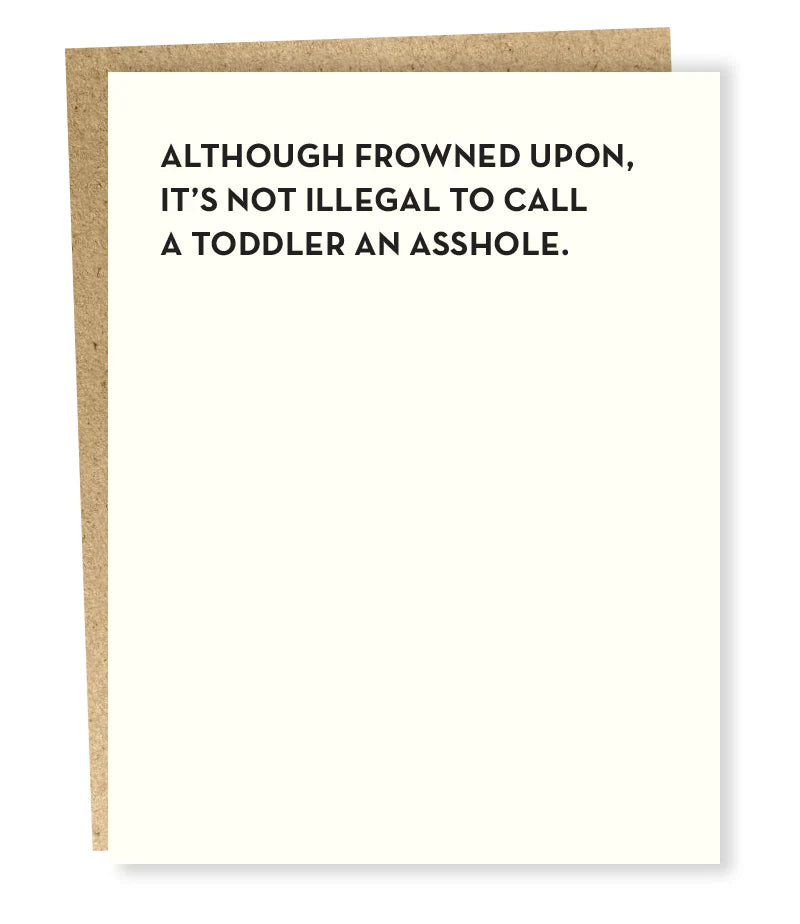 Toddler Greeting Card