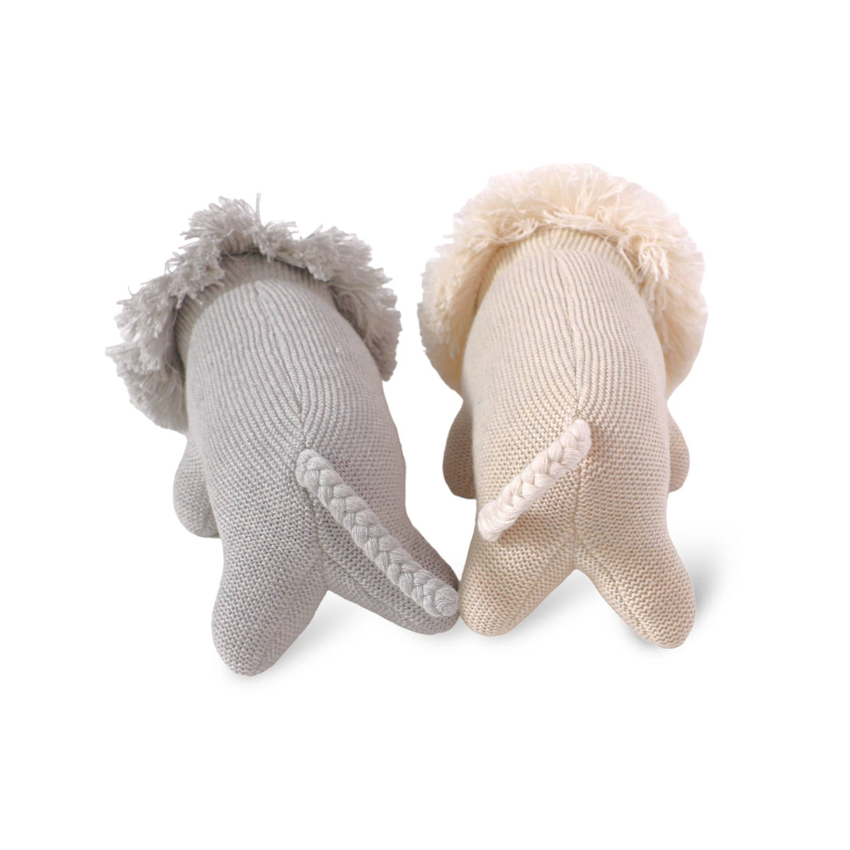 Lion Knit Toy, Natural Heather