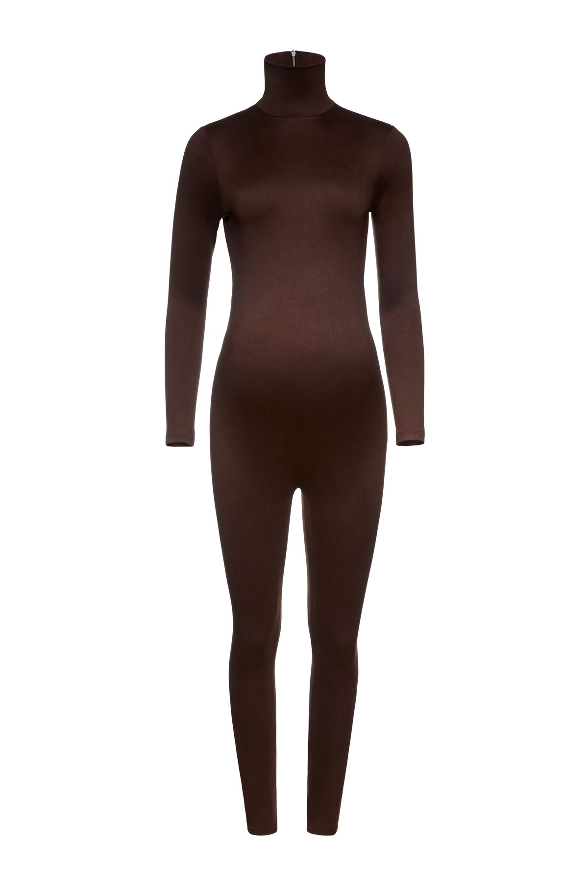 The Penelope maternity unitard in chocolate