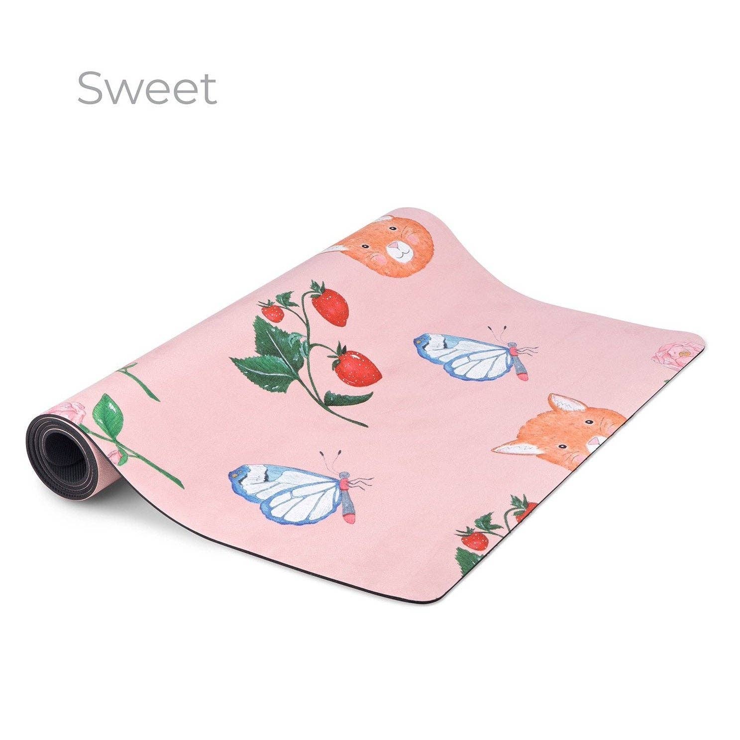 Printed Kids Yoga Mats: Nature Print