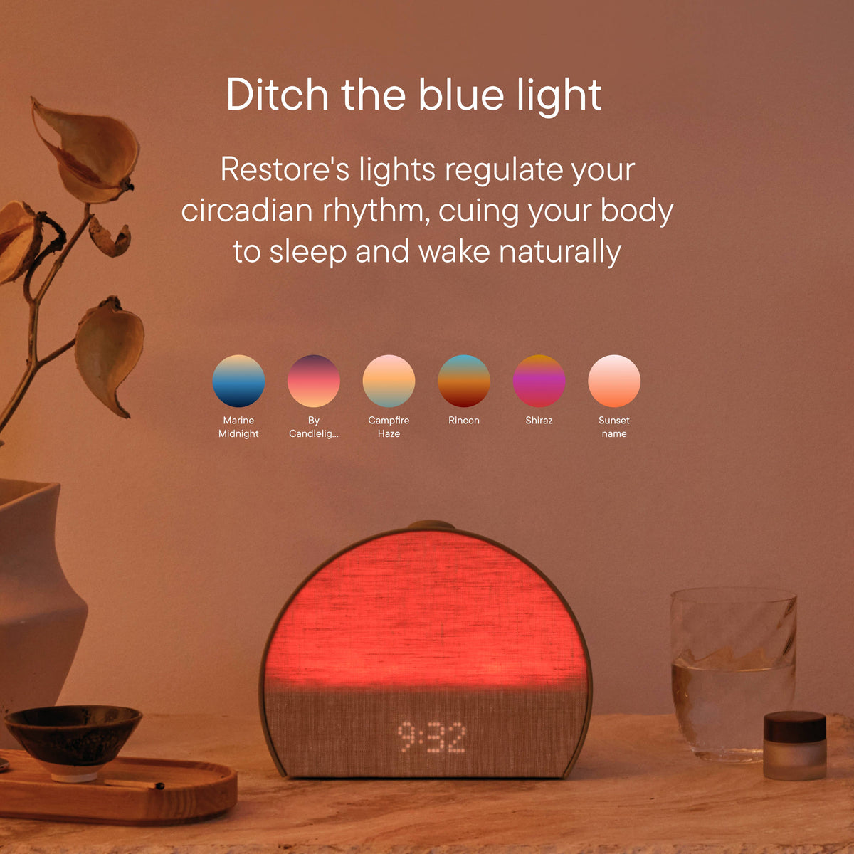 Hatch Restore 3 Sunrise Alarm Clock in Putty