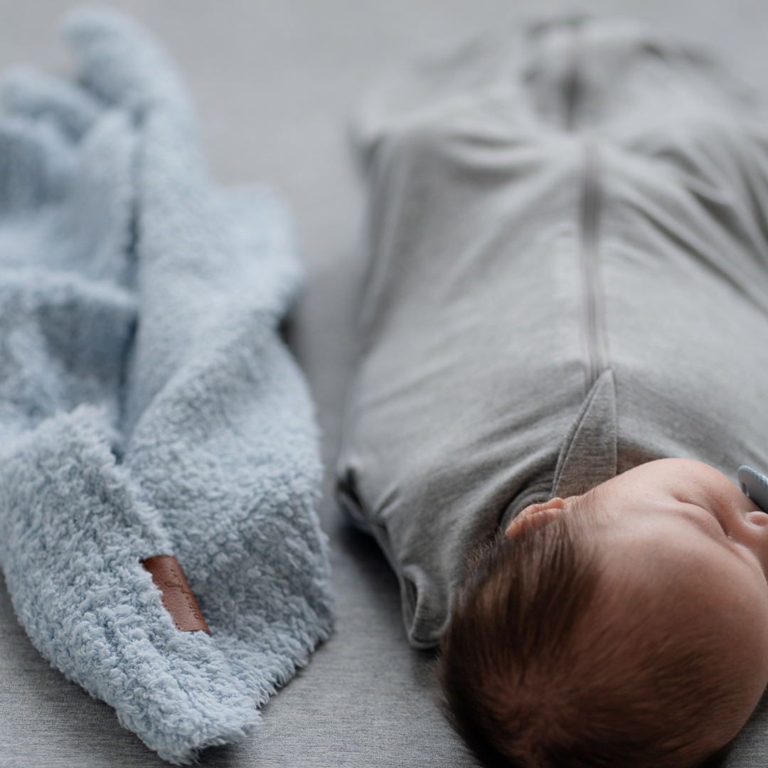 Plush Lovey, Denim Check