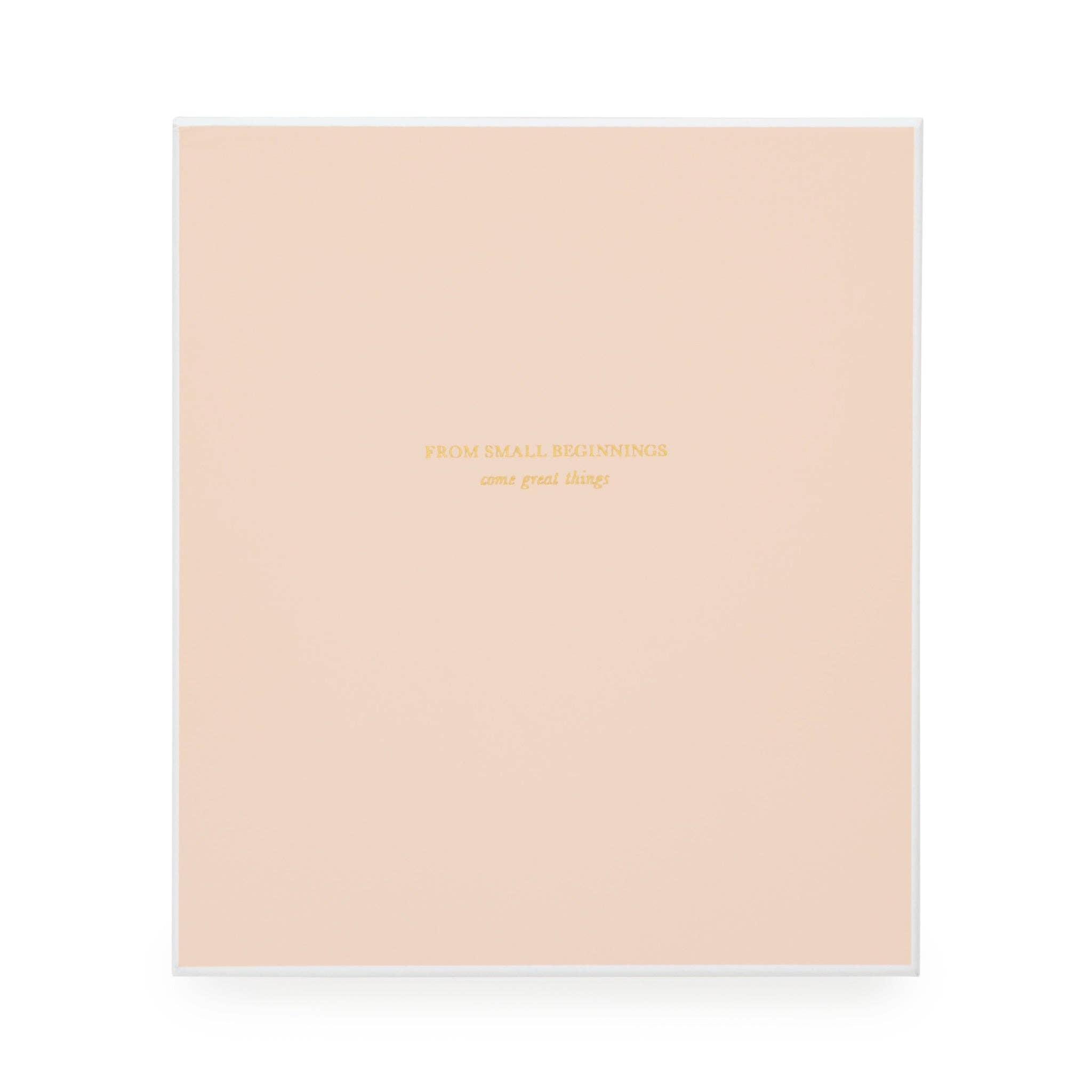 Baby Book - Rose Linen/ Pale Pink