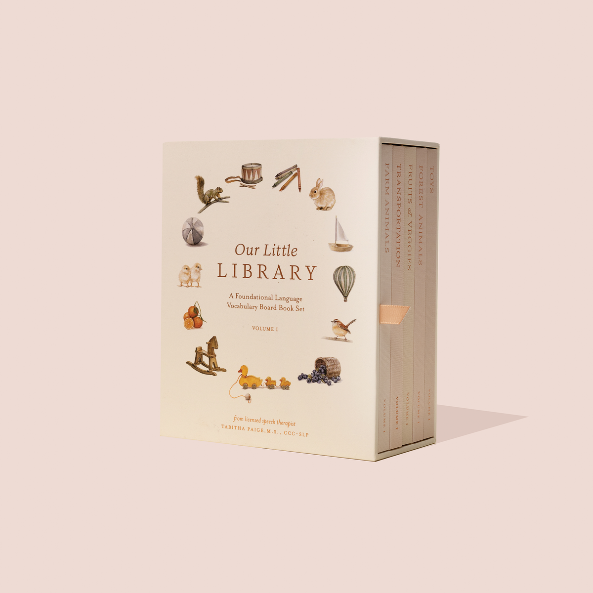Our Little Library Vol. 1, 5 Board Books