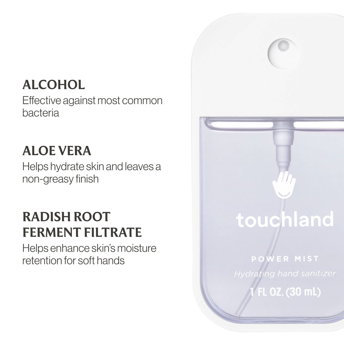Beach Coco Power Mist Hydrating Hand Sanitizer