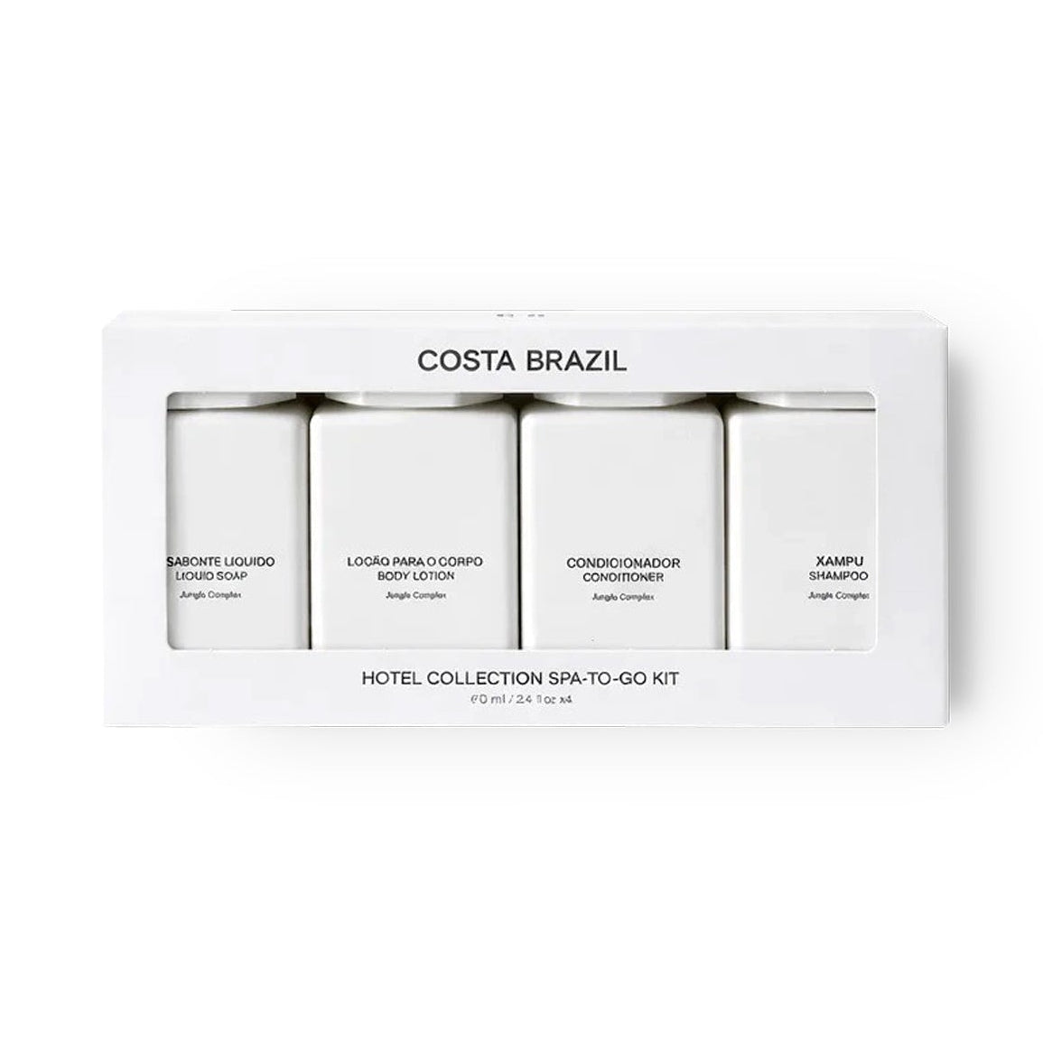 Costa Brazil Spa-To-Go Kit, four travel bottles