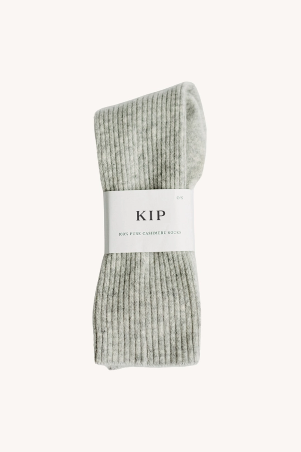 Pure Cashmere Socks in Grey