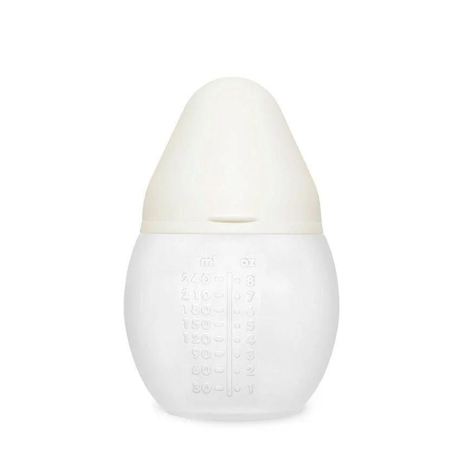 Élhée BibRond baby bottle in milk, 8 oz