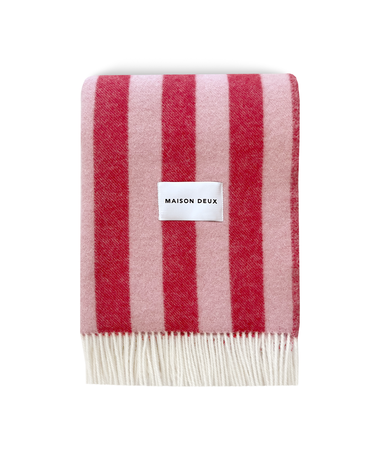 Candy Wrap Blanket in Pink and Cherry