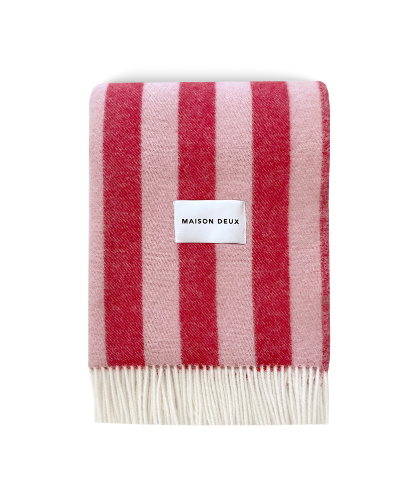 Candy Wrap Blanket - Pink / Cherry