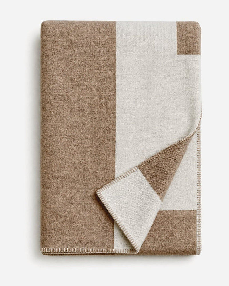 Portofino Cotton Modal Throw - Sahara Tan