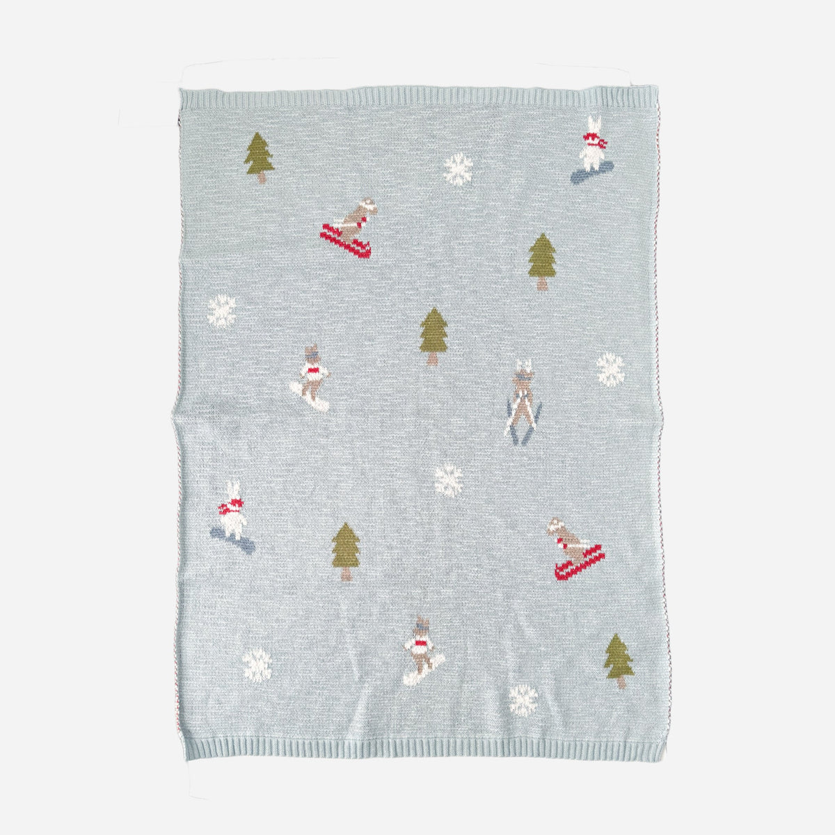 The Blueberry Hill organic cotton ski blanket