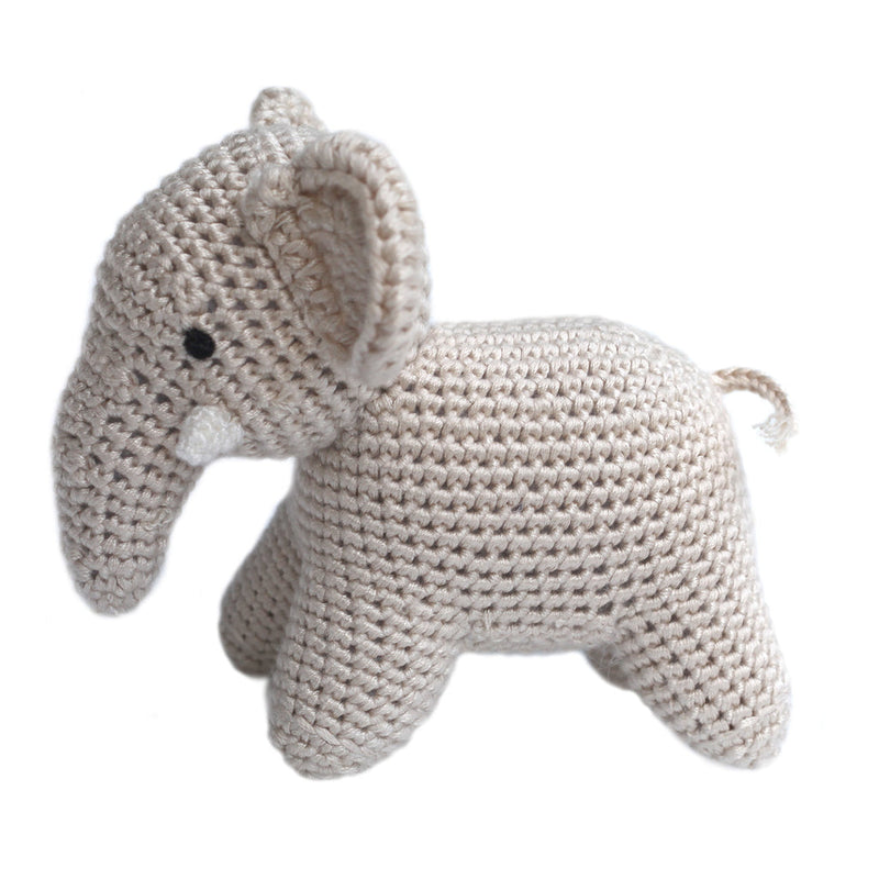 Standing Elephant Rattle